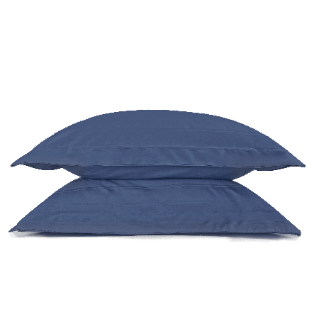 Набор наволочек Винсент Navy страйп-сатин 400 TC Набор наволочек Винсент Navy страйп-сатин 400 TC