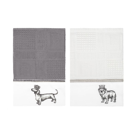 Комплект полотенец вафельных Royal Dogs