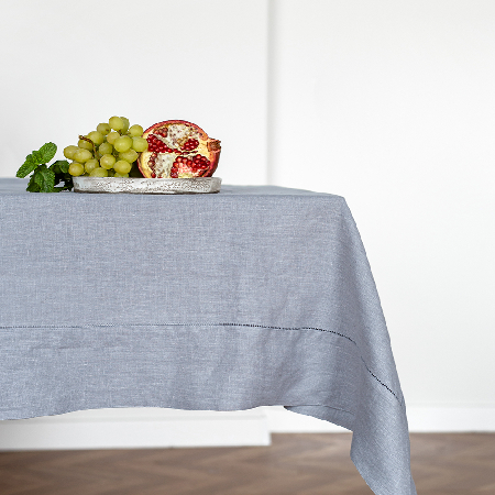 Скатерть столовая lin/cotton Silver