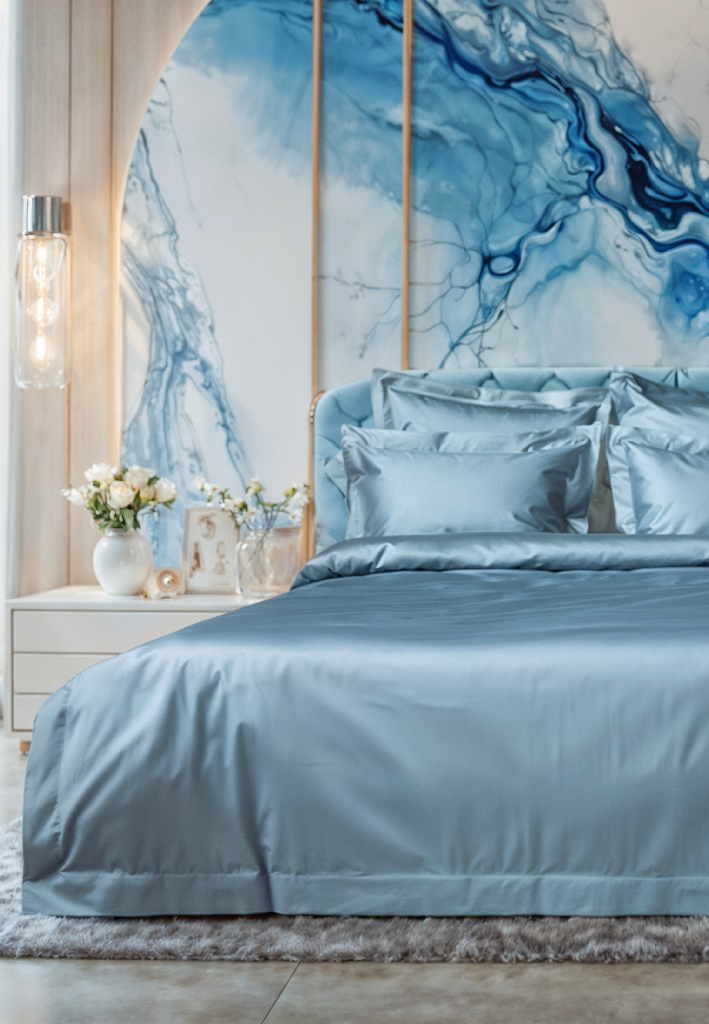 Комплект постельного белья Селена Frost 400 TC