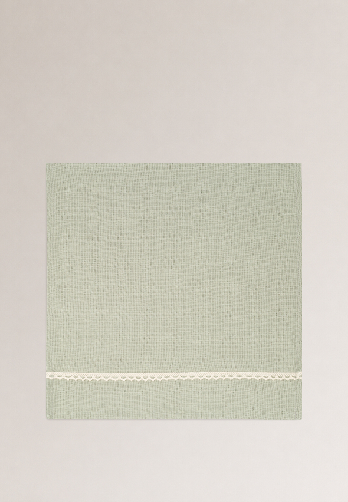 Дорожка столовая Laces Crystal Green
