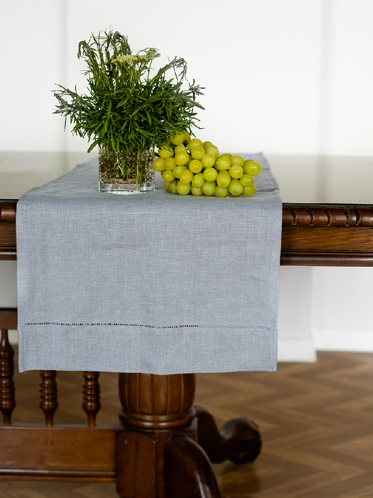 Дорожка столовая lin/cotton Silver