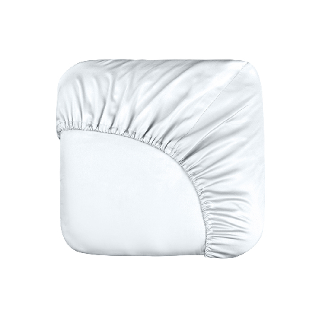 Простыня Белая 200 ТС на резинке