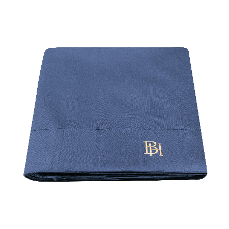 Простыня Винсент Navy сатин 400 TC Простыня Винсент Navy сатин 400 TC