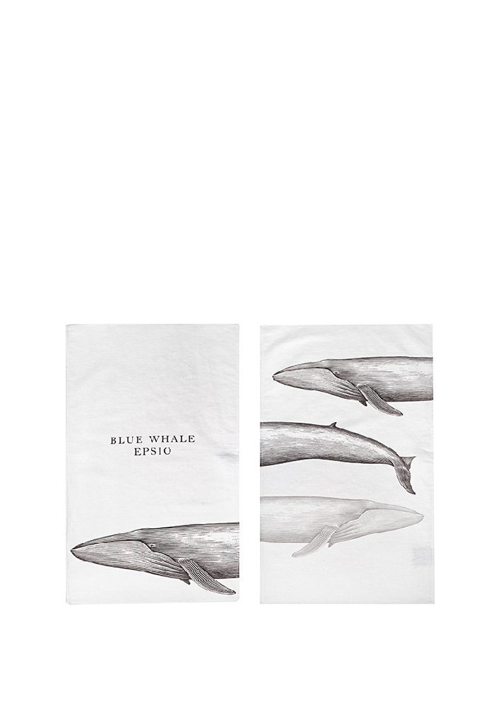 Комплект полотенец столовых Blue whale