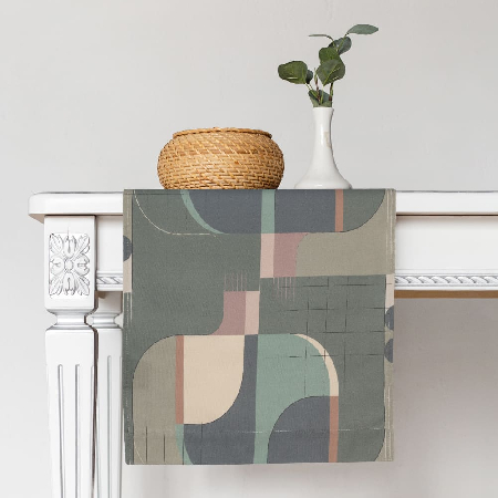 Дорожка столовая Зеленый Манхэттен