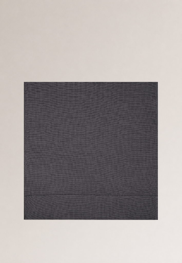Дорожка столовая lin/cotton Dark Grey
