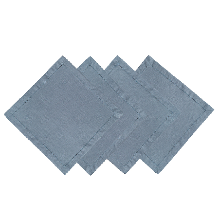 Комплект салфеток столовых lin/cotton Ocean Blue