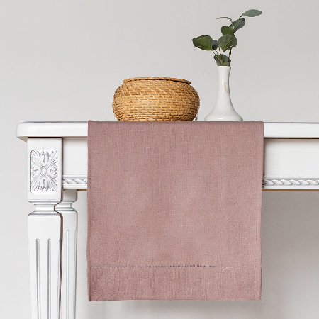 Дорожка столовая lin/cotton Orchid smoke