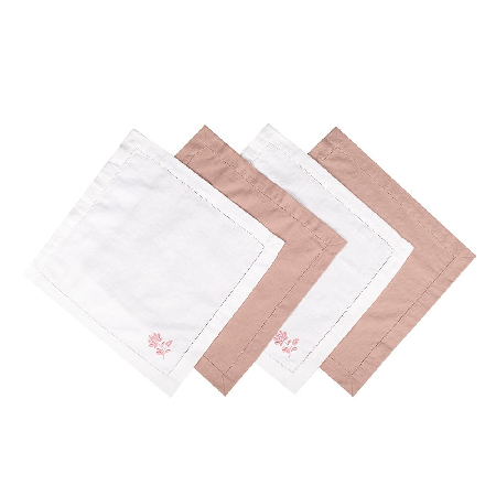 Набор салфеток столовых с вышивкой Scandi birds