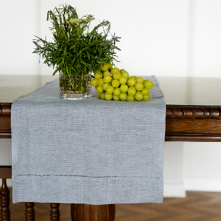 Дорожка столовая lin/cotton Silver