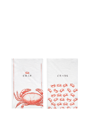 Комплект полотенец столовых Crabs