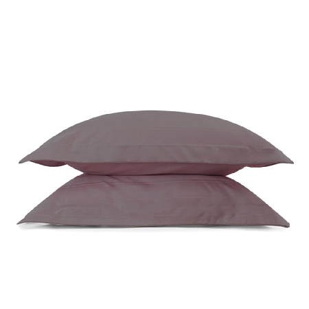 Набор наволочек Винсент Chocolate страйп-сатин 400 TC Набор наволочек Винсент Chocolate страйп-сатин 400 TC