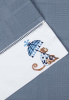 Набор полотенец вафельных French motif