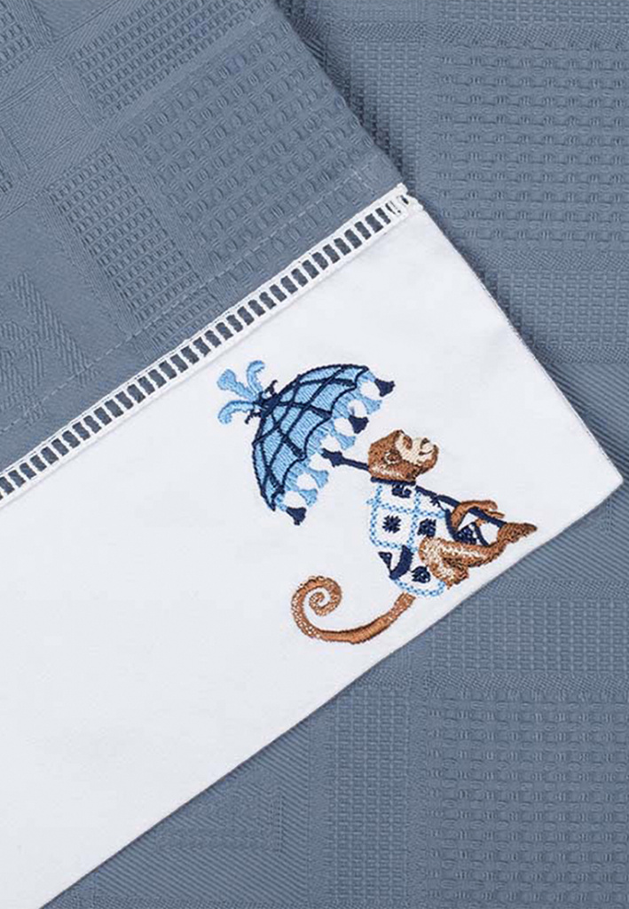 Набор полотенец вафельных French motif