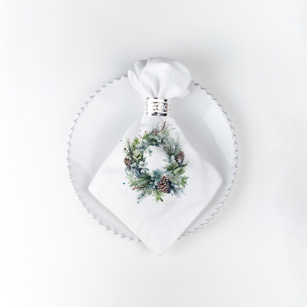 Набор салфеток столовых Утро у елки