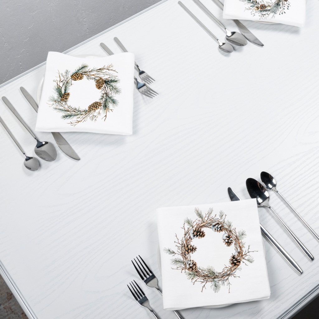 Набор салфеток столовых Зимний двор