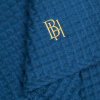 Полотенце вафельное Индиго с вышивкой BH