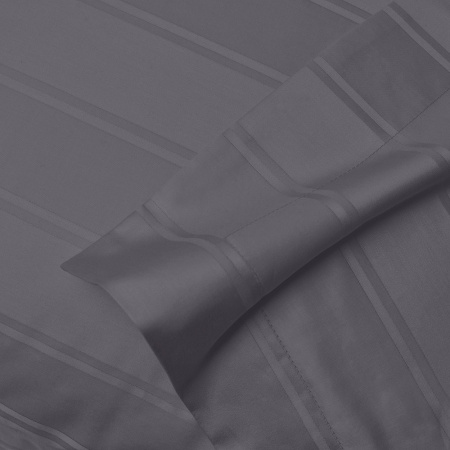 Набор наволочек Винсент Graphite страйп-сатин 400 TC Набор наволочек Винсент Graphite страйп-сатин 400 TC