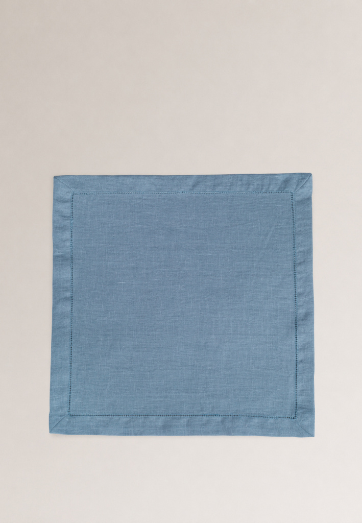 Комплект салфеток столовых lin/cotton Ocean Blue