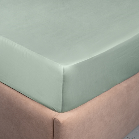 Простыня Стефания Mint 300 ТС на резинке