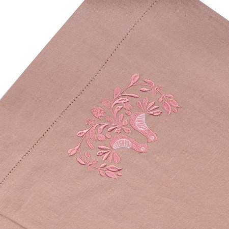 Дорожка столовая с вышивкой Scandi birds