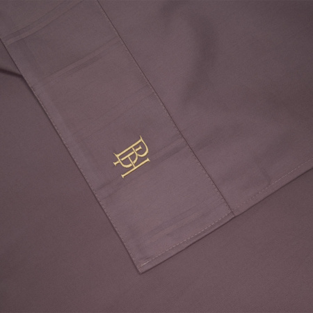 Простыня Винсент Chocolate сатин 400 TC