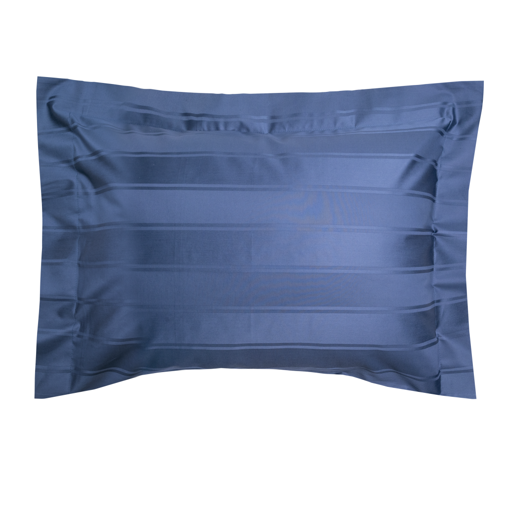 Набор наволочек Винсент Navy страйп-сатин 400 TC