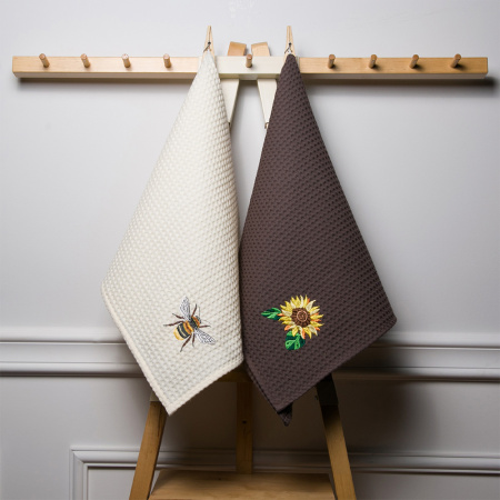 Комплект полотенец вафельных Пасека