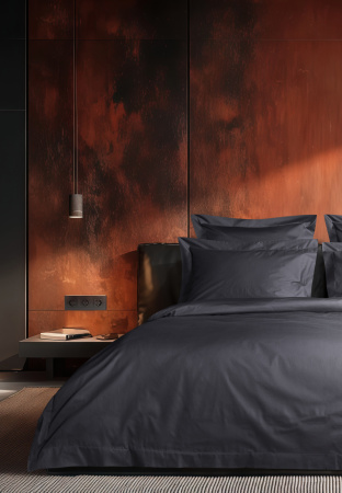 Комплект постельного белья Стефания Graphite 300 ТС
