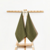 Комплект полотенец столовых lin/cotton Olive Green