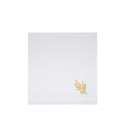 Набор салфеток столовых с вышивкой Mimosa