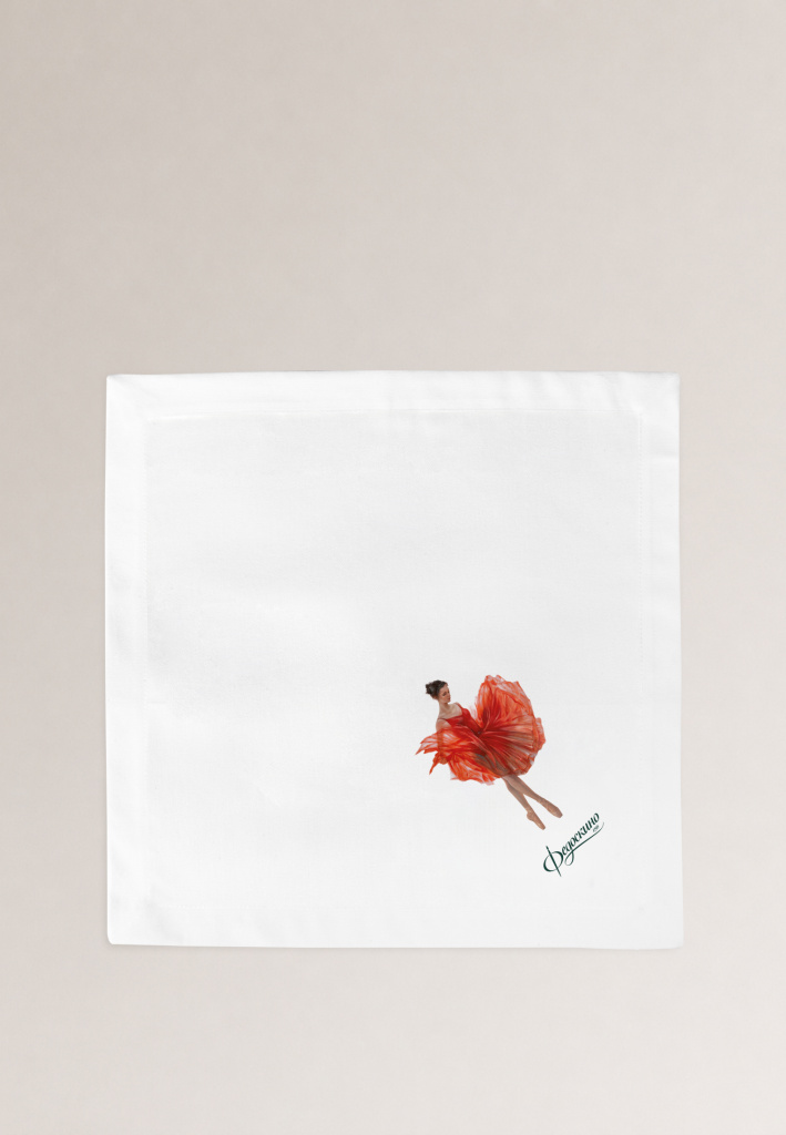 Набор салфеток столовых Балет "Федоскино"