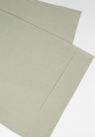 Дорожка столовая lin/cotton Crystal Green
