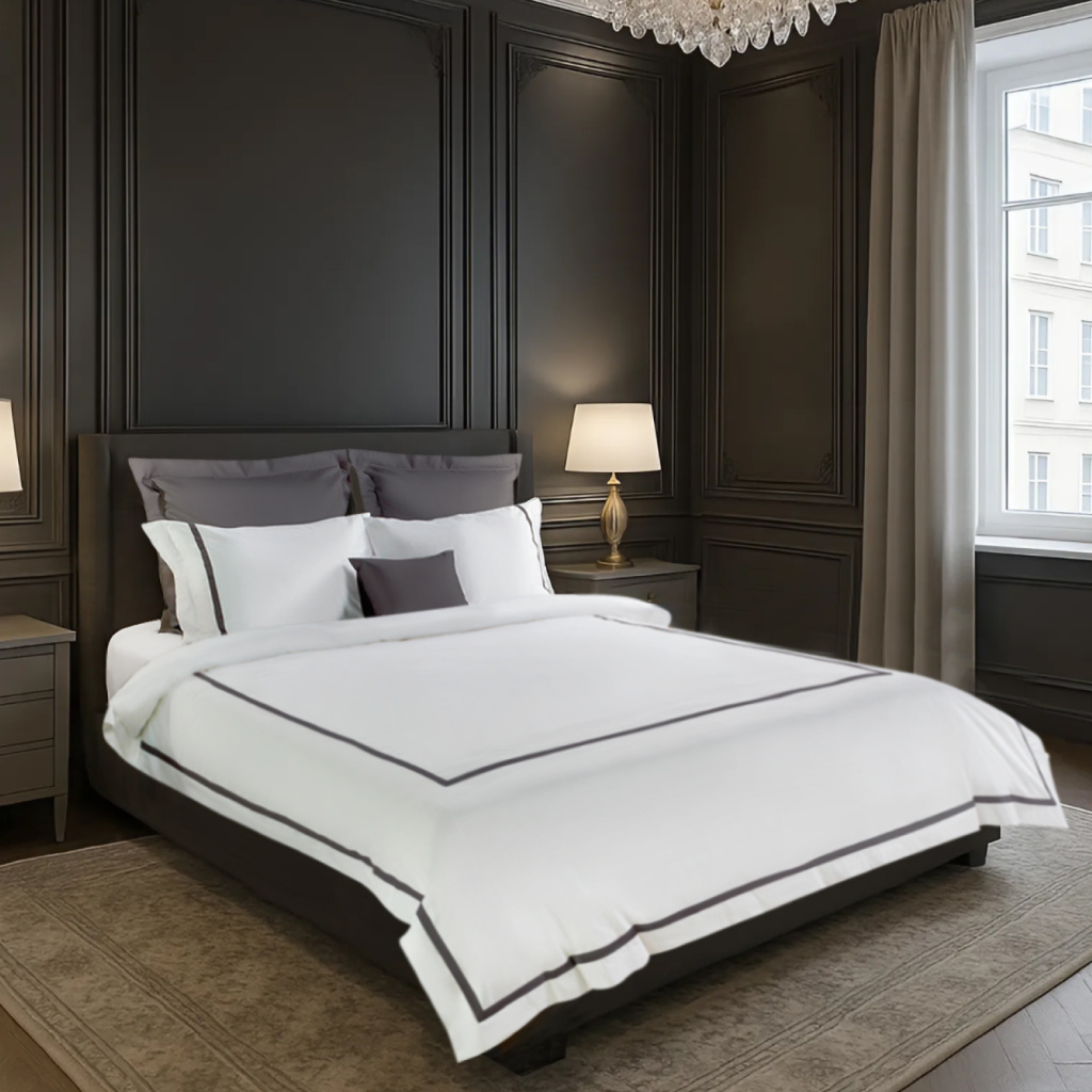 Комплект постельного белья Ноктюрн Graphite 300 ТС Комплект постельного белья Ноктюрн Graphite 300 ТС