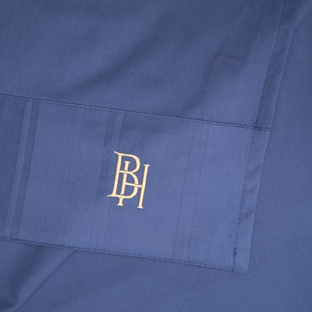 Простыня Винсент Navy сатин 400 TC Простыня Винсент Navy сатин 400 TC