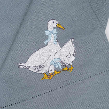 Комплект полотенец столовых с вышивкой lin/cotton Goose bernadotte