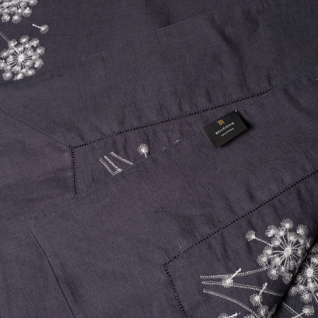 Скатерть столовая  с вышивкой lin/cotton Light beauty