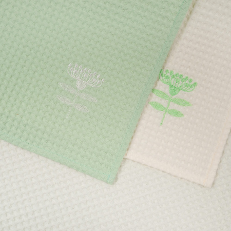 Набор полотенец вафельных Амория