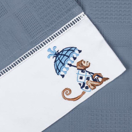 Набор полотенец вафельных French motif