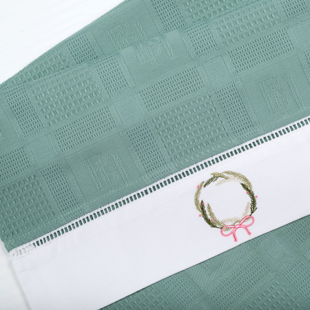 Набор полотенец вафельных Весенняя нежность