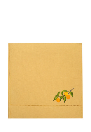 Дорожка столовая lin/cotton с вышивкой Apricot garden