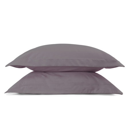 Наволочка Винсент Chocolate страйп-сатин 400 TC