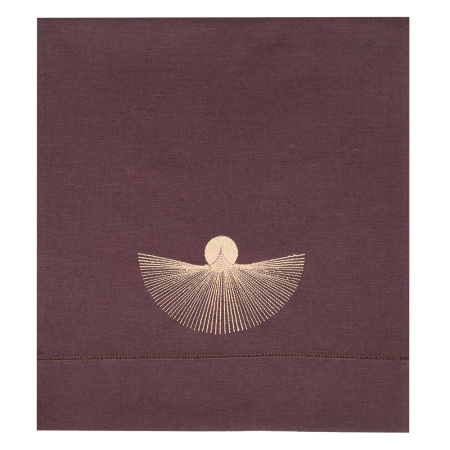 Дорожка столовая с вышивкой Black mistery