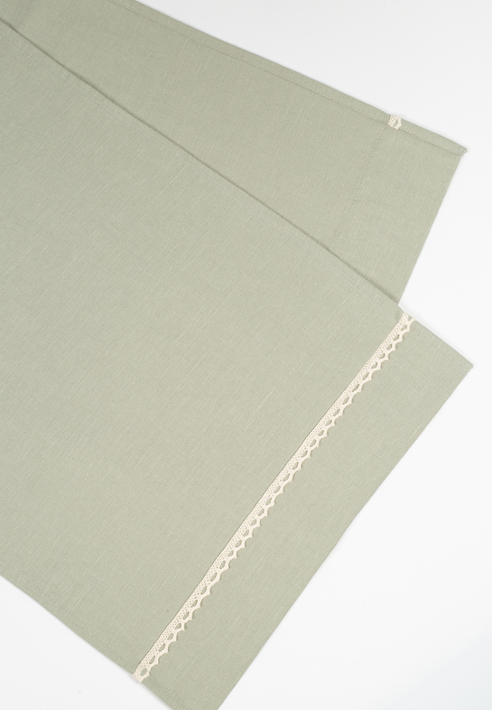 Дорожка столовая Laces Crystal Green