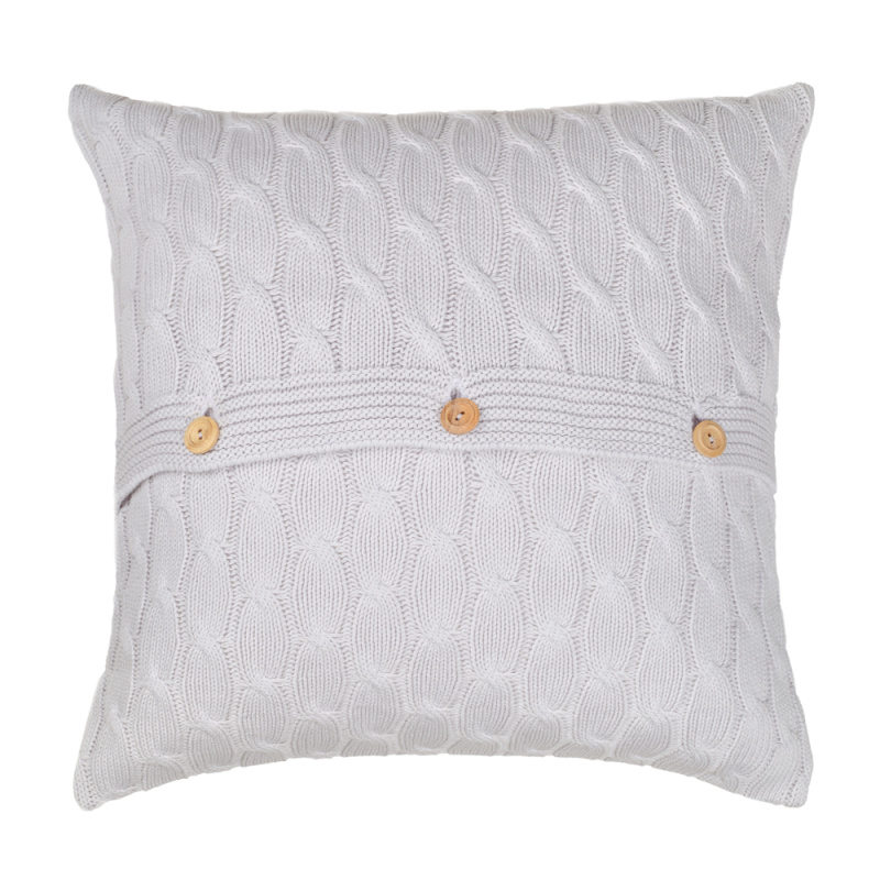 Комплект подушка с вязаной наволочкой Lotus