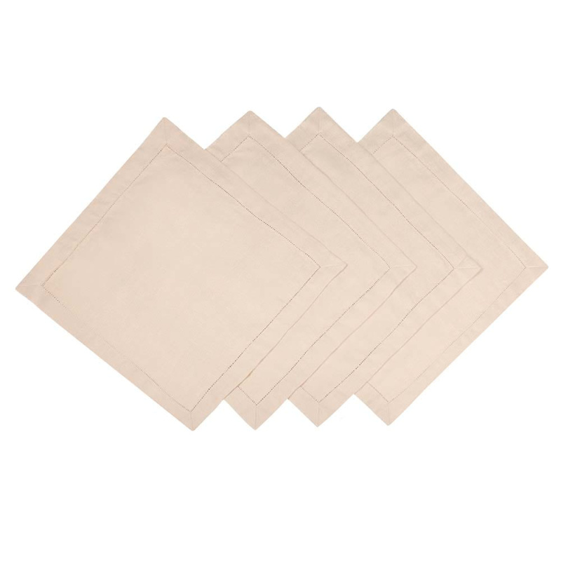 Комплект салфеток столовых lin/cotton Sand