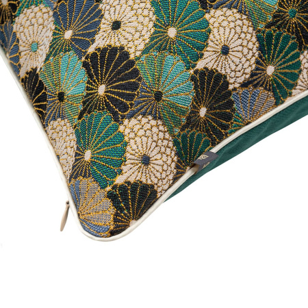 Декоративная подушка Самурай эмерауд