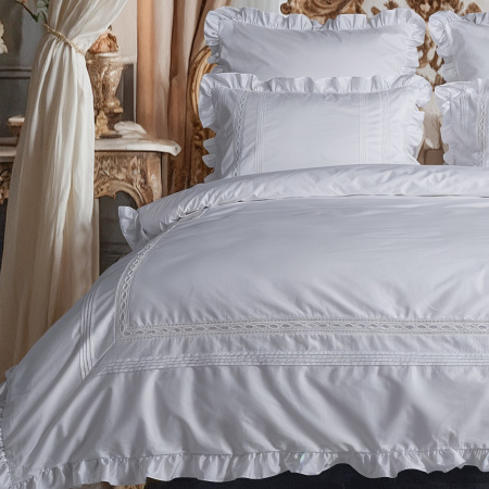 Комплект постельного белья Мережка Blanca 300 ТС Комплект постельного белья Мережка Blanca 300 ТС