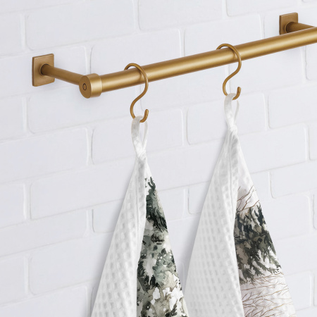 Набор полотенец вафельных Зимний двор